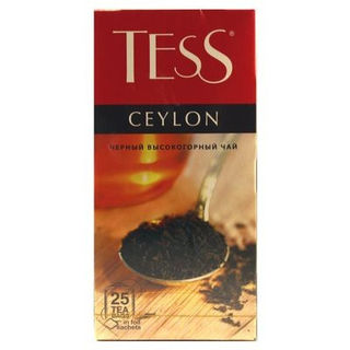 Чай черный Тесс Цейлон высокогорный  25пак